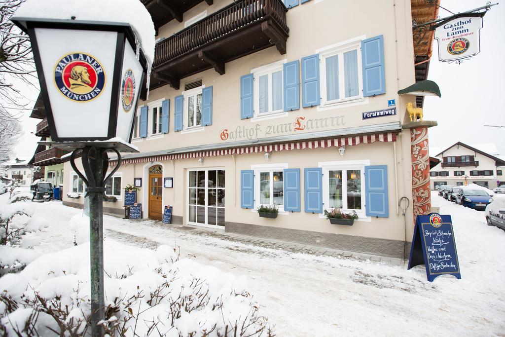 Hôtel Gasthof Zum Lamm à Garmisch-Partenkirchen Extérieur photo